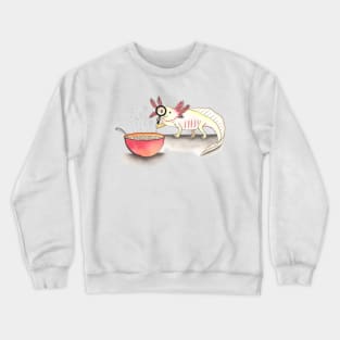 X is for Axolotl (kind of) Crewneck Sweatshirt